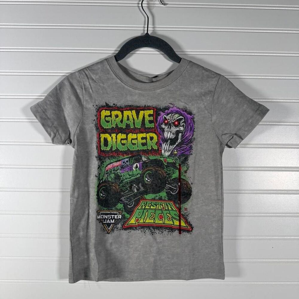 New Monster Jam -  Grave Digger Tee
